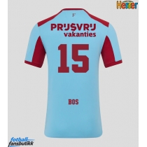 Feyenoord Jordan Bos #15 Tredjedrakt 2025-26 Kortermet